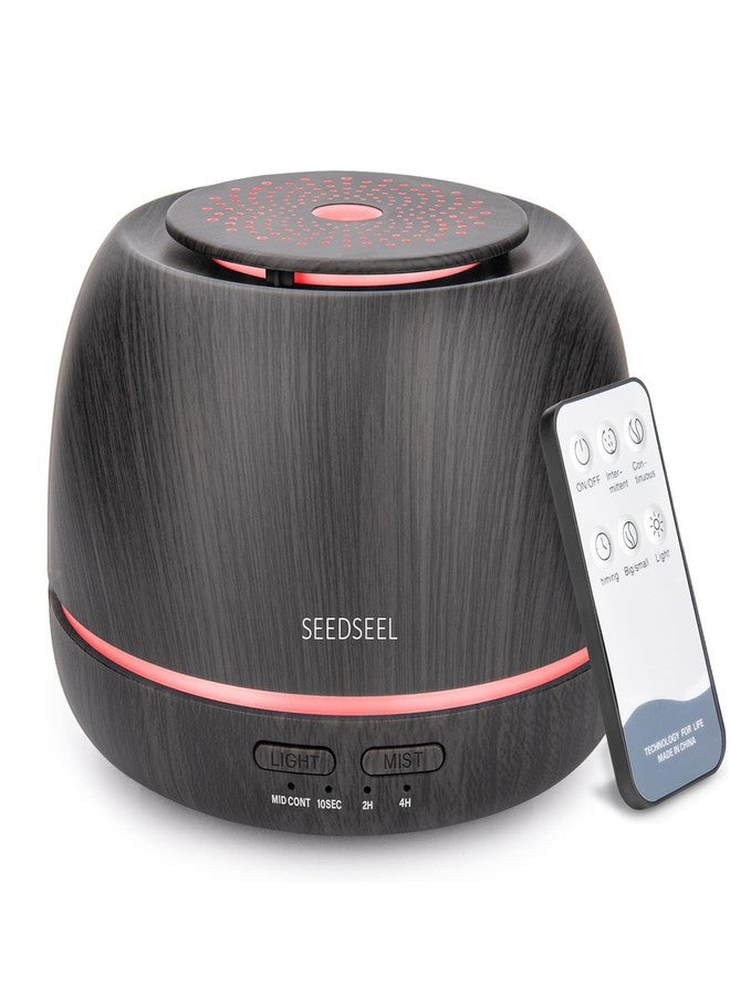 SEEDSEEL 300ML Essential Oil Diffuser,Ultrasonic Aromatherapy Diffuser, 7-Color Gradient Lights, Remote Control, 8 Hours Run Time, Suitable for Home,Office - Image 1